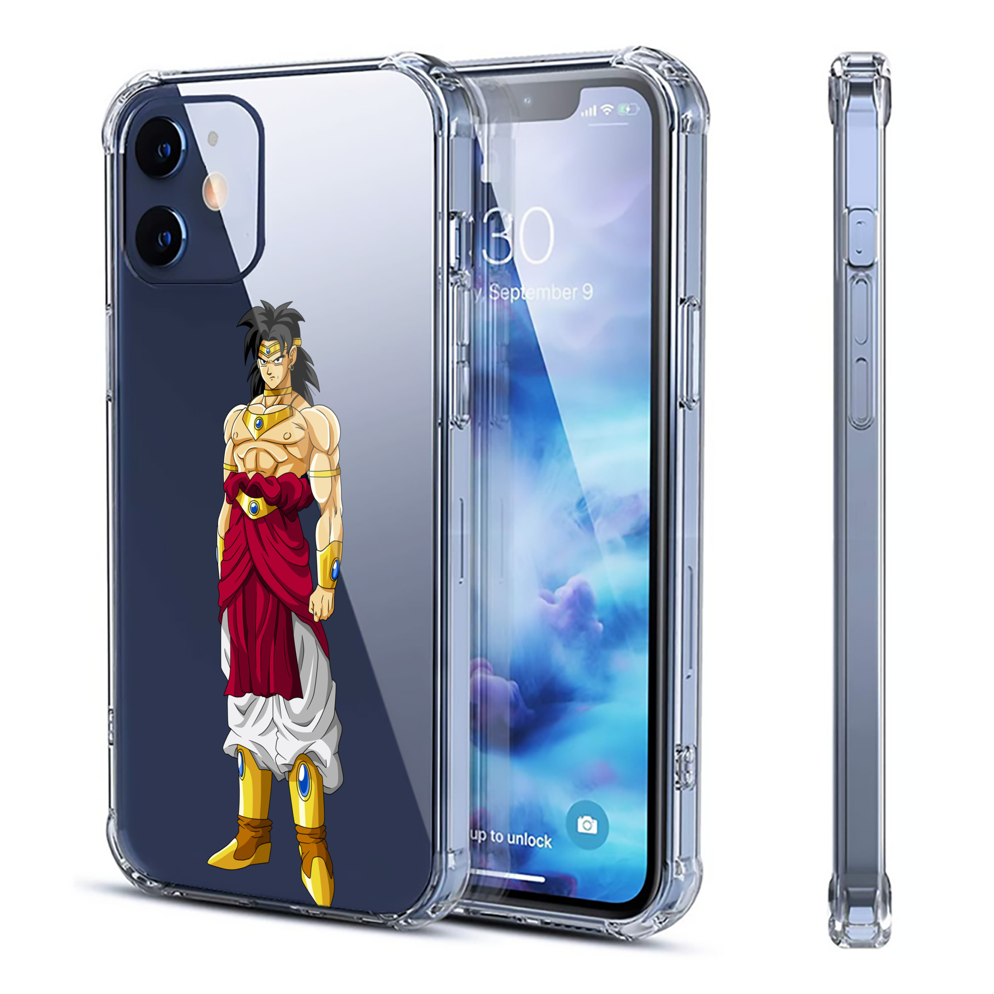 （画像用） ドラゴンボール DRAGON BALL 【iPhone 12シリーズ対応】透明スマホケース（クリアソフトケース）